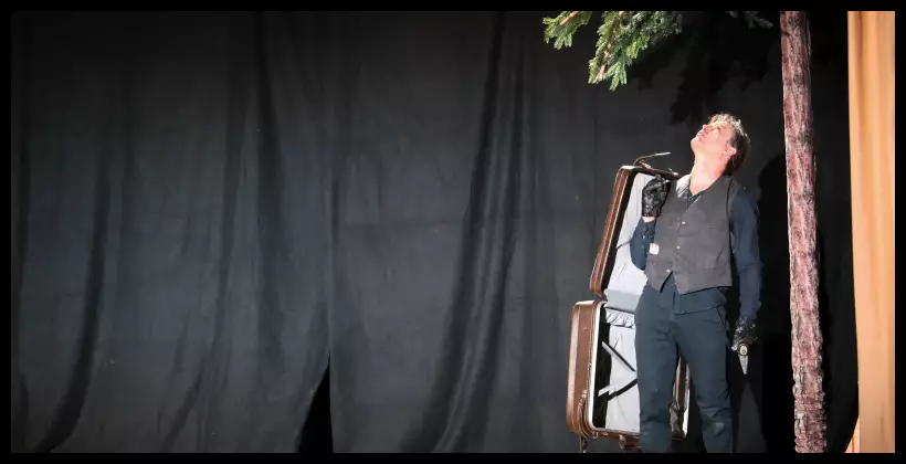 En haut de l'arbre - Spectacle Aiguilles et macadam - Jeune public